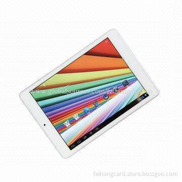 7.85-inch 3G Tablet Phones with MTK8389 Quad-core, 1/8GB, Dual-camera, Phone Call, GPS, Bluetooth